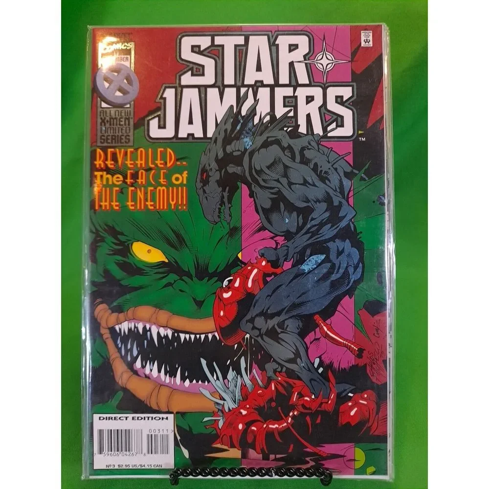 Star Jammers #1-4 [Complete Set] 1995 Marvel‎ Comics /All 4  Bagged And Boarded